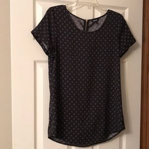 Express short sleeve top
